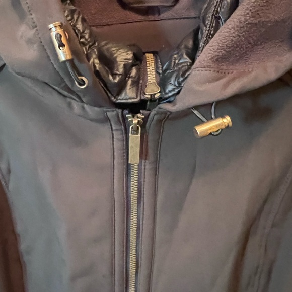 French Connection Hooded Inner Bib Softshell Jacket - Picture 12 of 17
